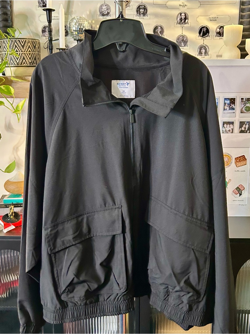 Old Navy Loose StretchTech Zip-Front Jacket - Picture 6 of 13